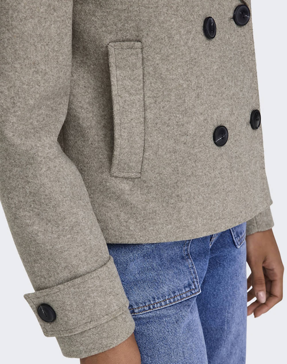 ONLY ONLFREJA LIFE SHORT DB JACKET OTW NOOS