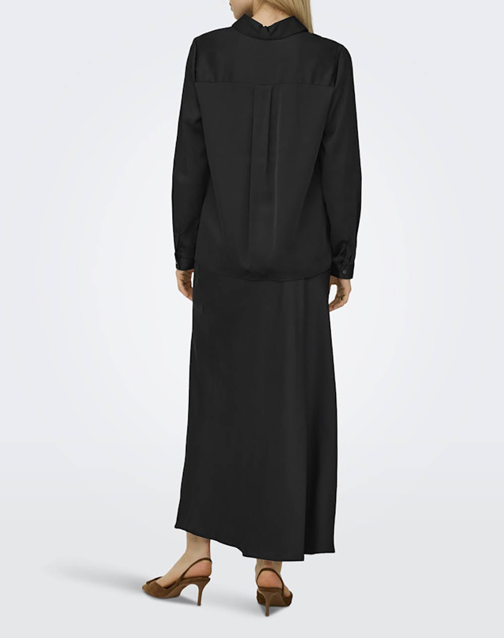 ONLY ONLMIKA VIS SATIN L/S SHIRT WVN