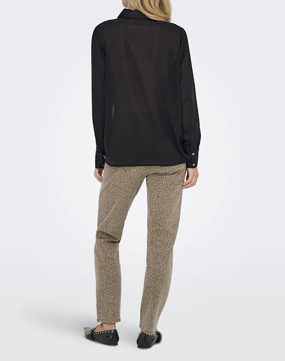 ONLY ONLSTAR LIFE L/S BREEANA MIX SHIRT SOLID