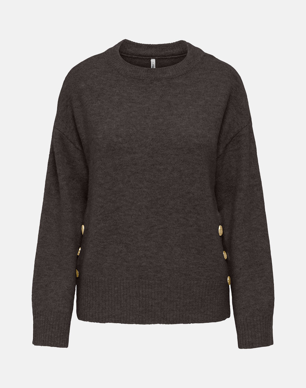 ONLY ONLRENE LIFE LS BUTTON O-NECK CC KNT