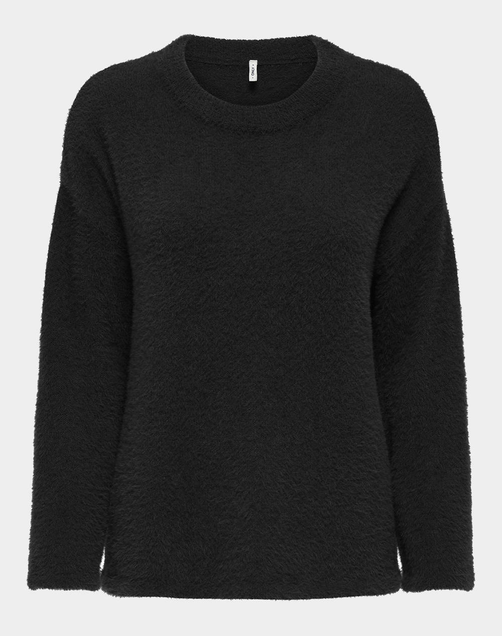 ONLY ONLPETRA LS LOOSE O-NECK CC KNT
