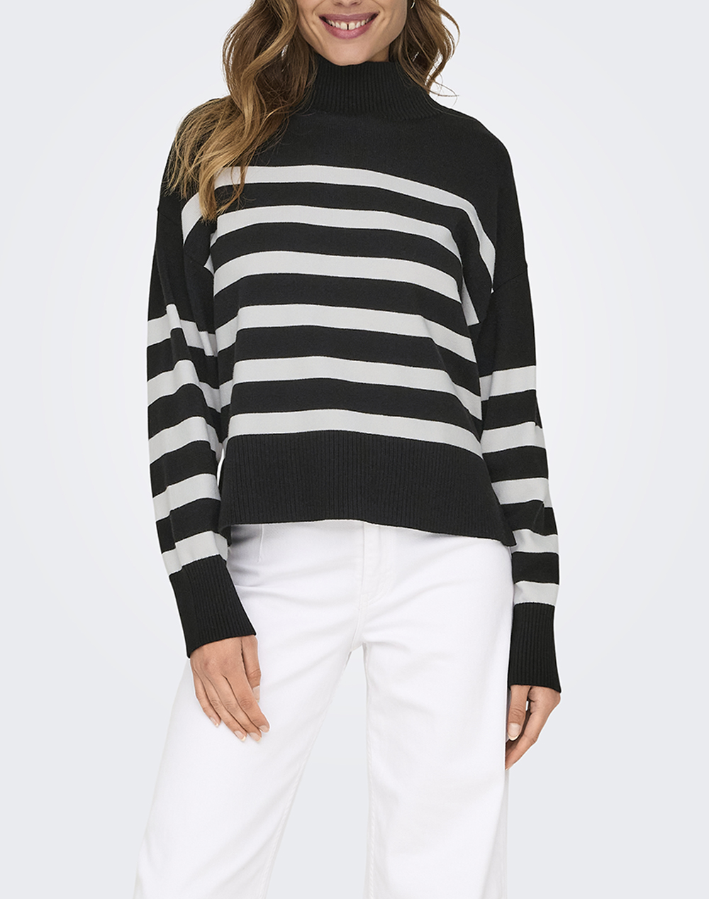 ONLY ONLBARI L/S HIGHNECK KNT NOOS