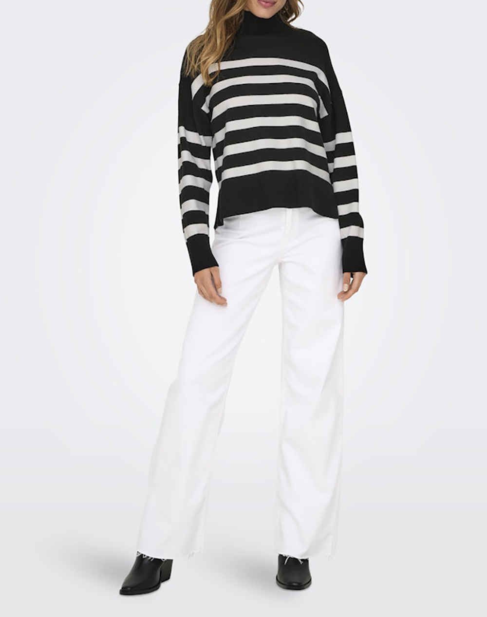 ONLY ONLBARI L/S HIGHNECK KNT NOOS