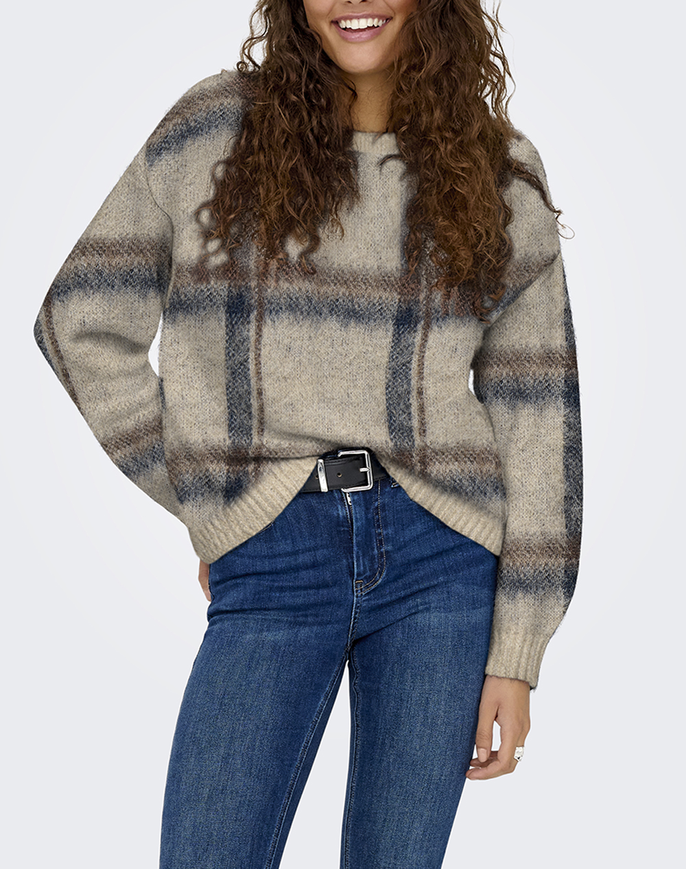 ONLY ONLMARION LIFE LS O-NECK KNT