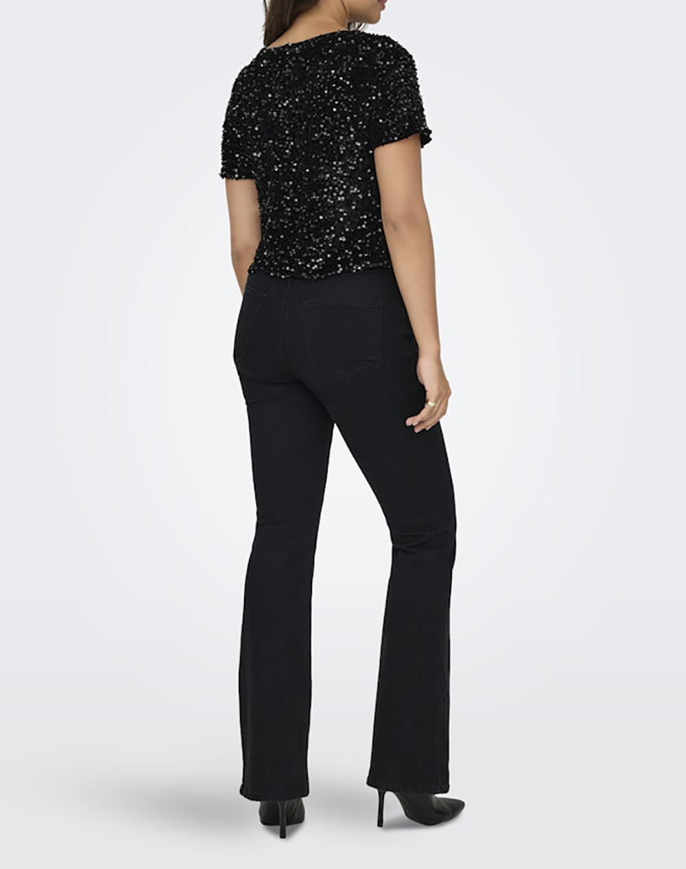 ONLY ONLANIKA SS SEQUINS BOAT TOP WVN