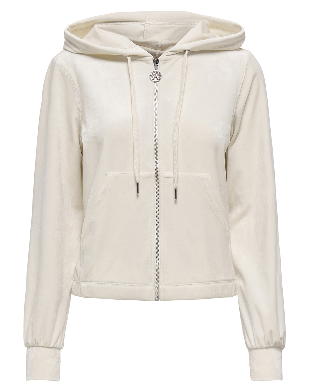 ONLY ONLREBEL L/S ZIP HOOD SWT