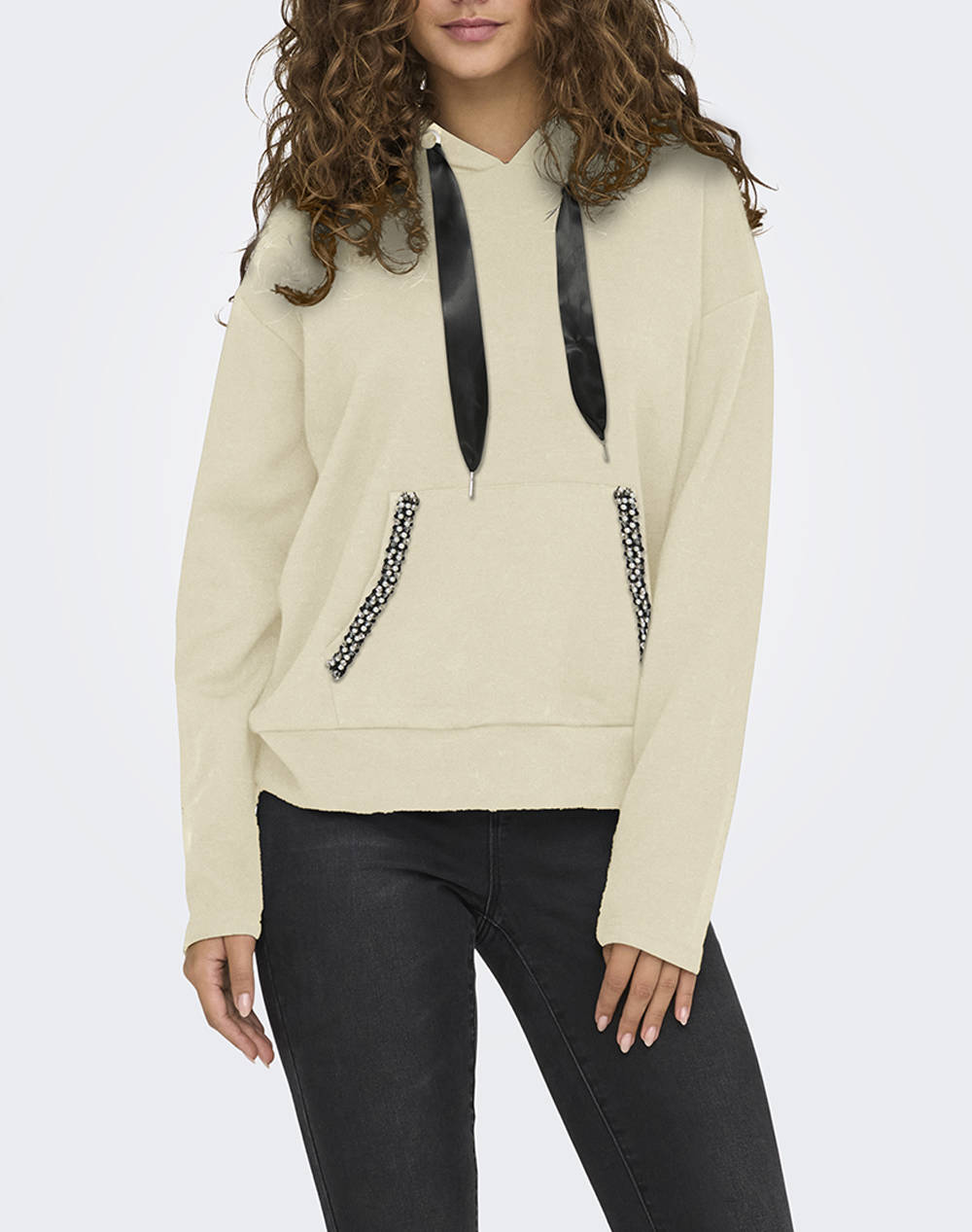 ONLY ONLFANCY L/S HOOD STRING SWT