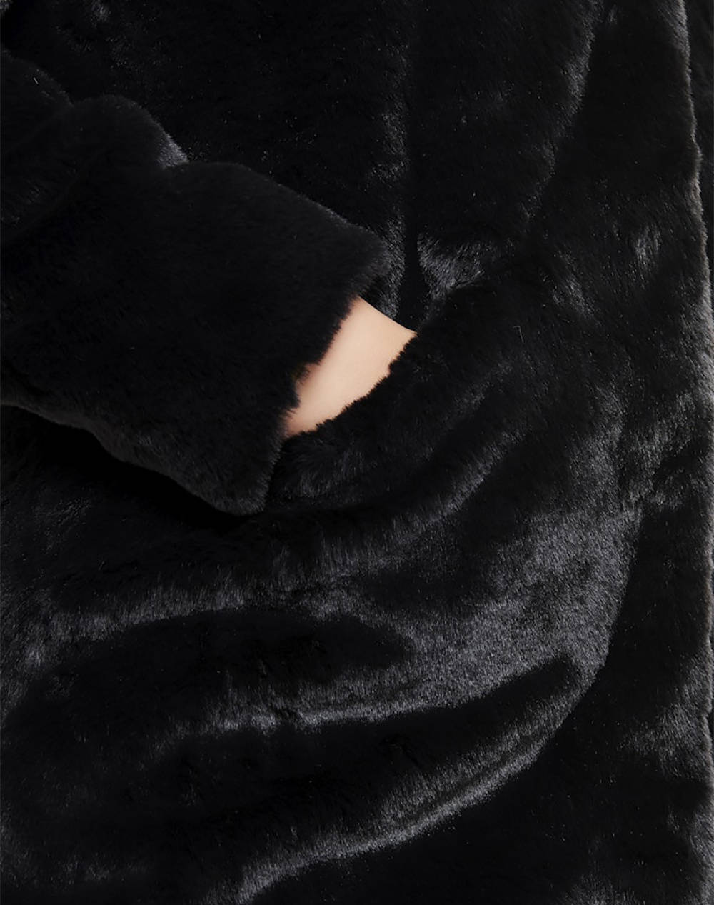 ONLY ONLVIDA FAUX FUR COAT OTW