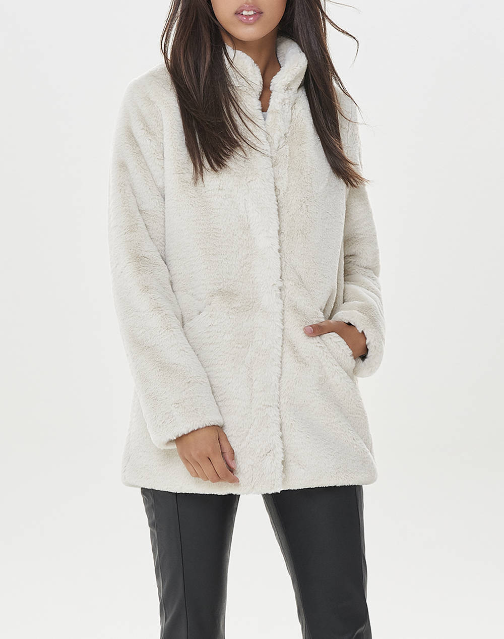 ONLY ONLVIDA FAUX FUR COAT OTW