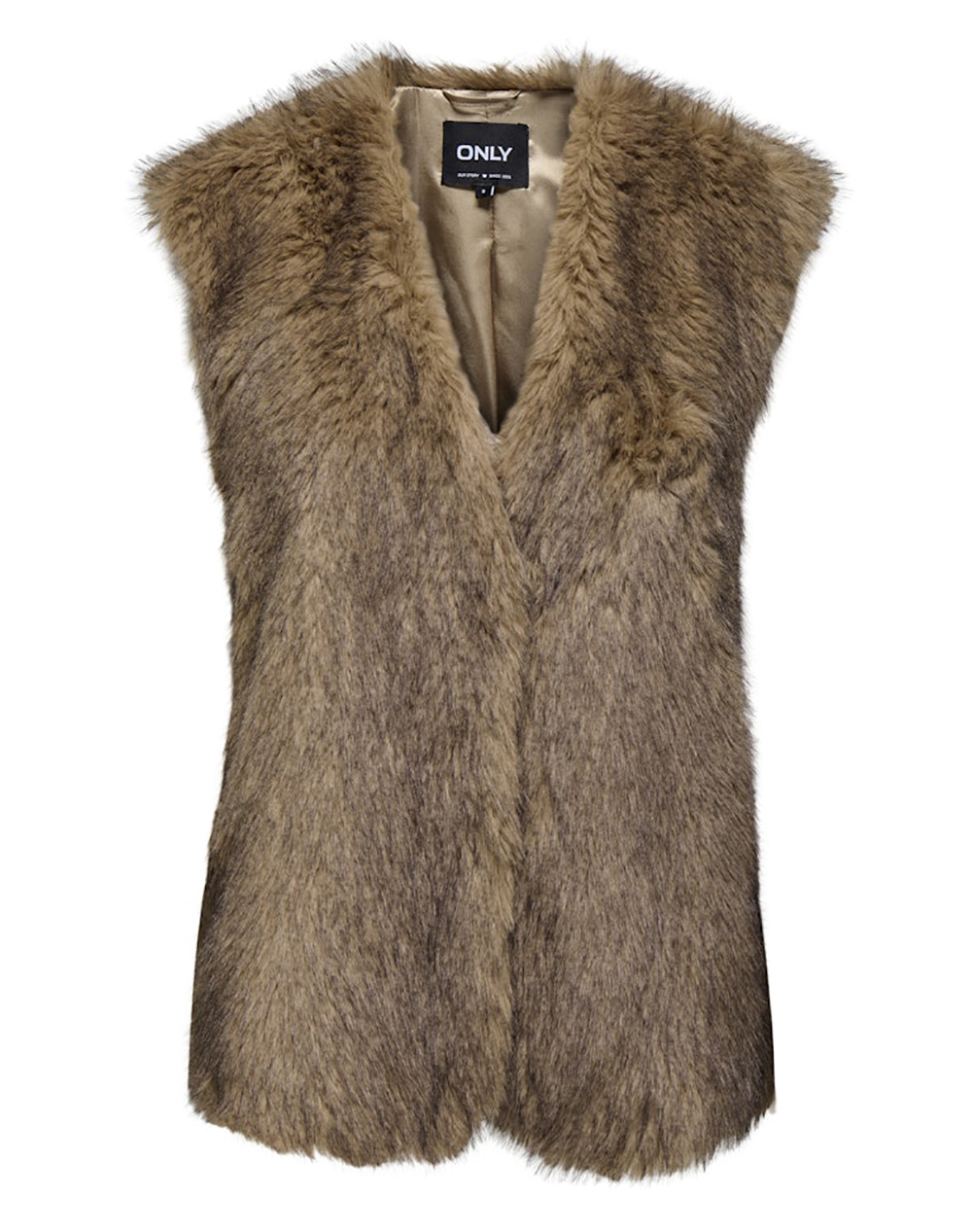 ONLY ONLDAWN LIFE FAUX FUR WAISTCOAT OTW