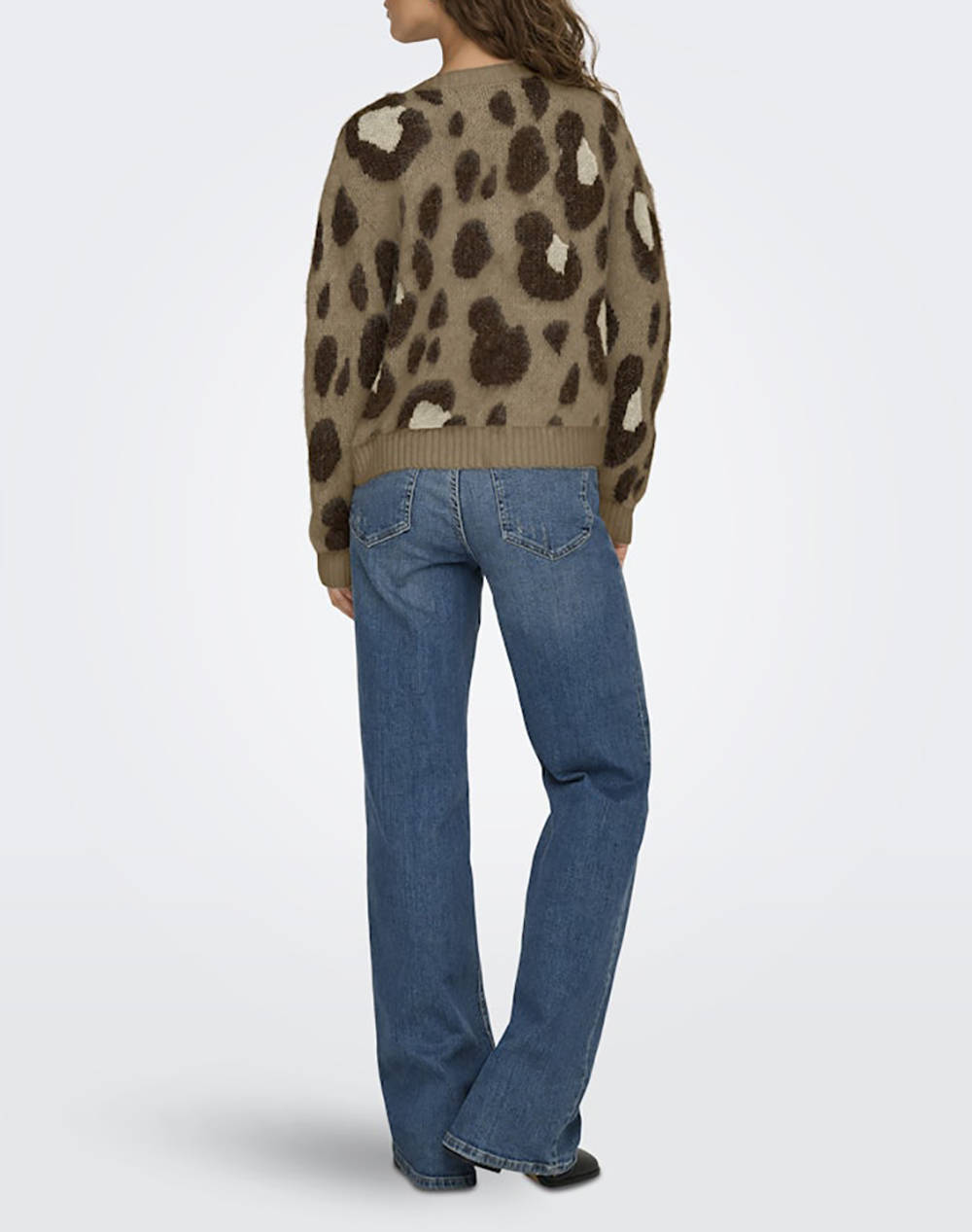 ONLY ONLEDELIE LIFE LS JQ CARDI V-NECK KNT