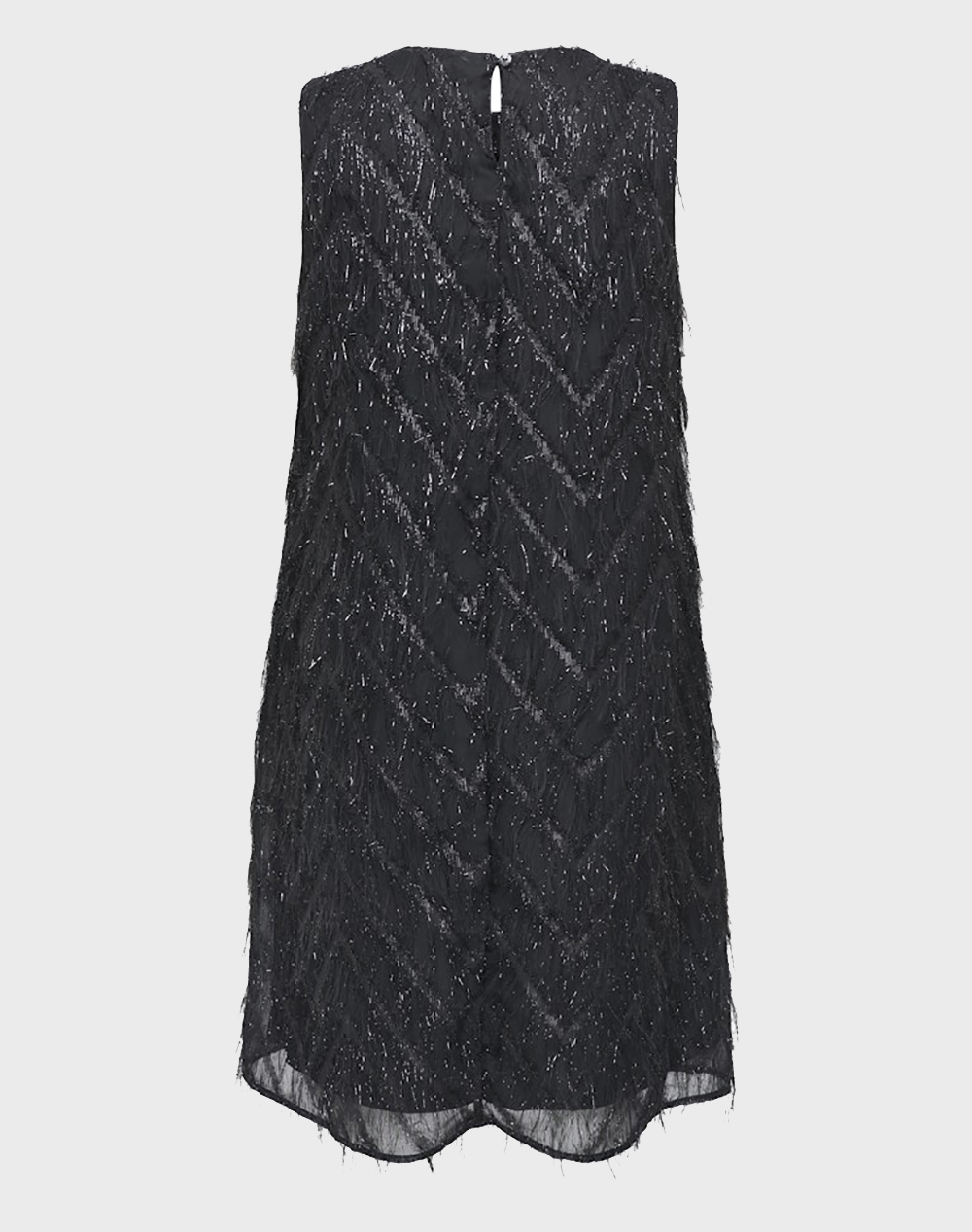 ONLY ONLFAYE LIFE SL FEATHER DRESS WVN