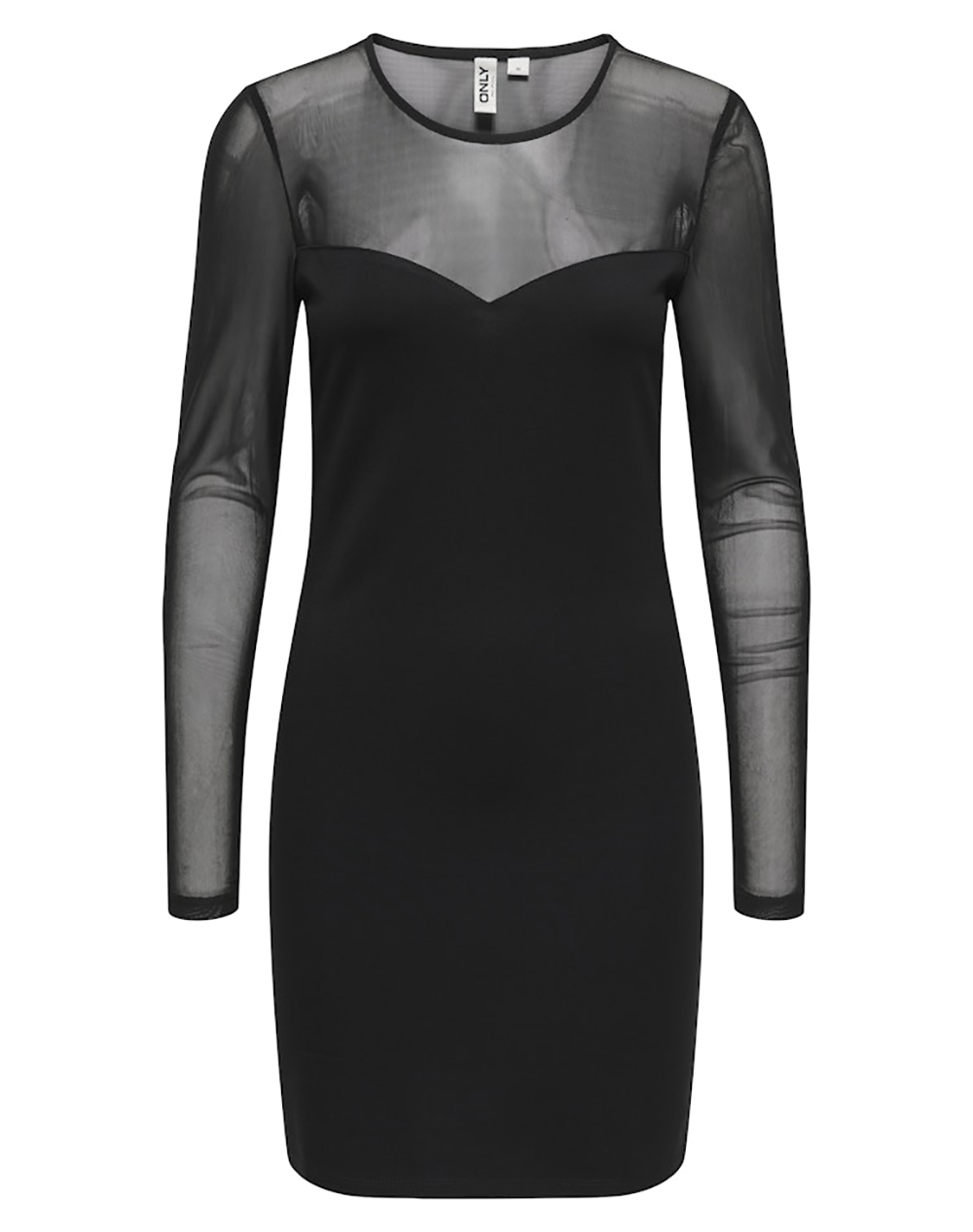 ONLY ONLHEART-BECKI L/S MIX BODYCONDRESS WVN