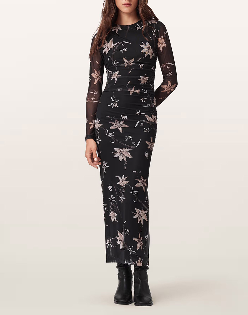 ALL SAINTS CAIA MESH DRESS