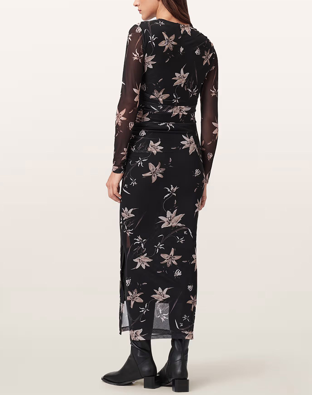 ALL SAINTS CAIA MESH DRESS