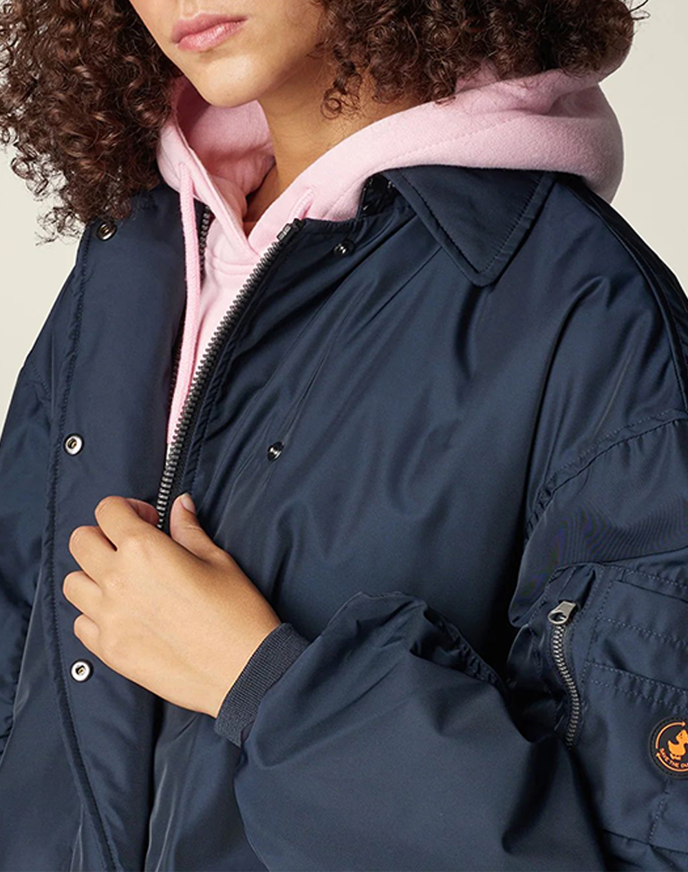 SAVE THE DUCK ISA HOODED COAT ДАМСКО ПАЛТО