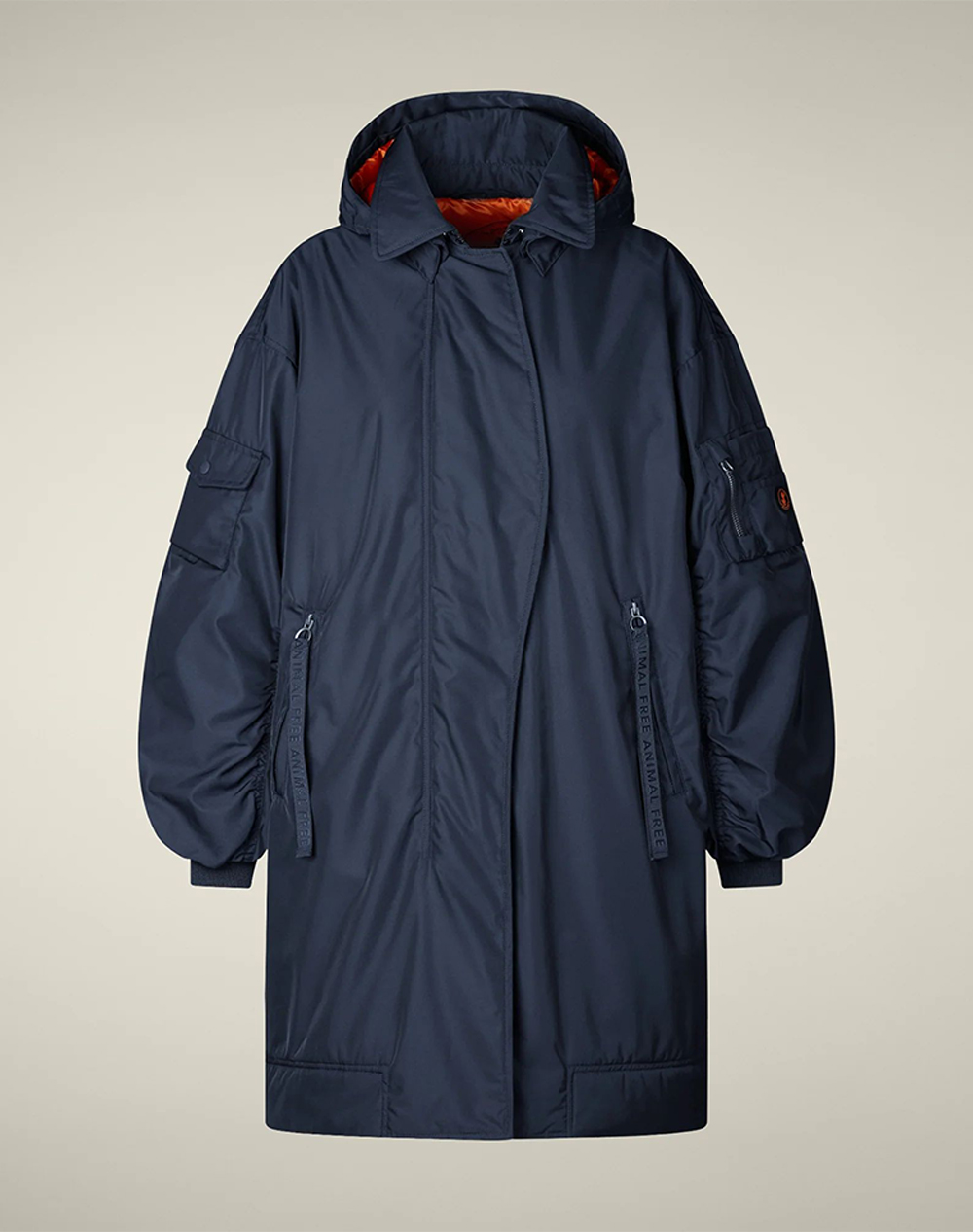 SAVE THE DUCK ISA HOODED COAT ДАМСКО ПАЛТО