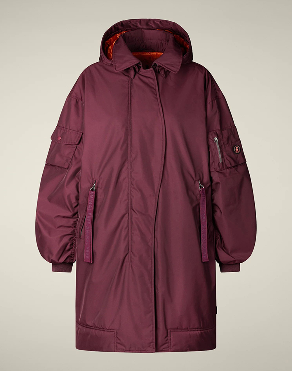SAVE THE DUCK ISA HOODED COAT ДАМСКО ПАЛТО