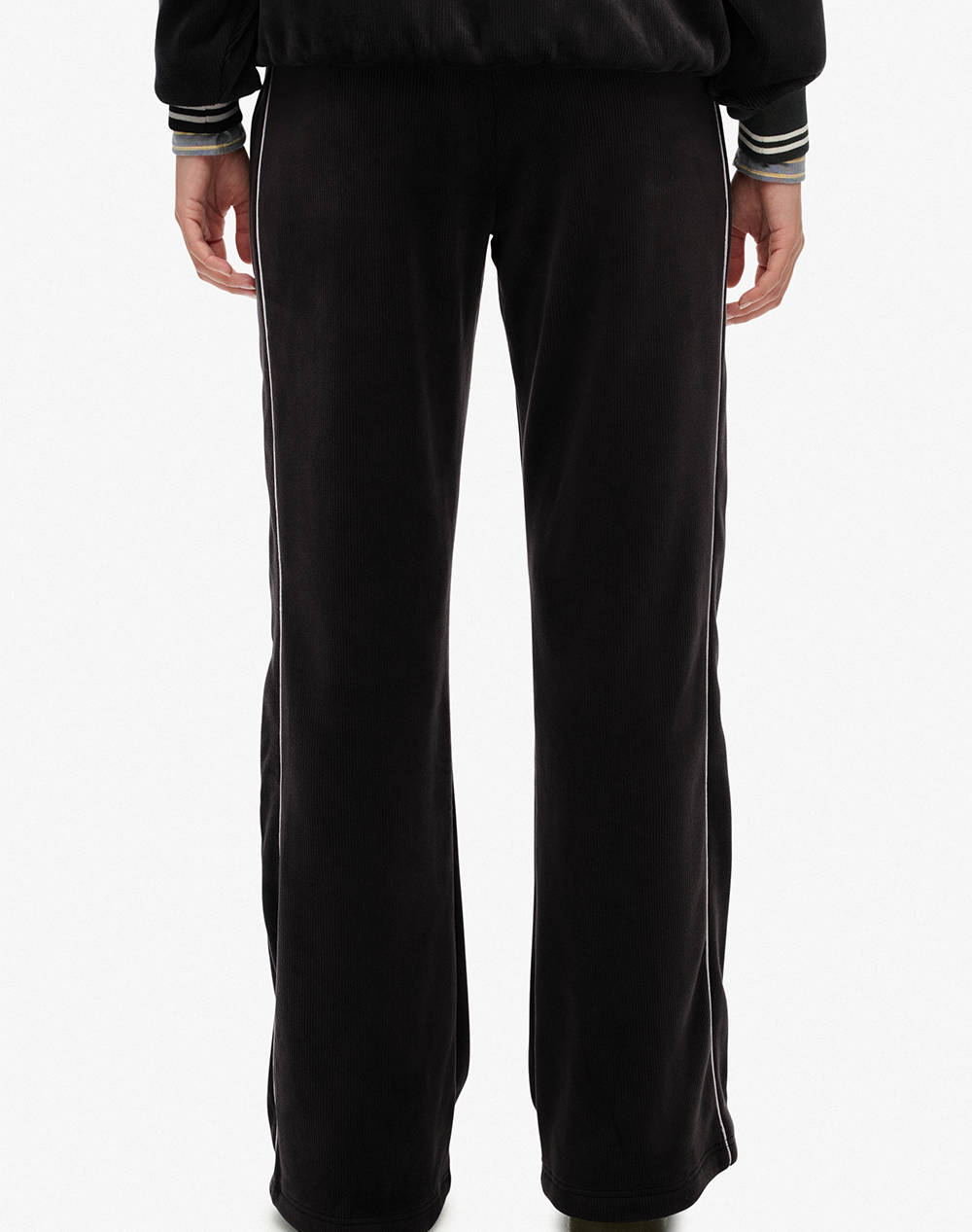 SUPERDRY D2 SDSW COUNTRY CLUB VELOUR STR JOGGER WOMENS OVERALLS