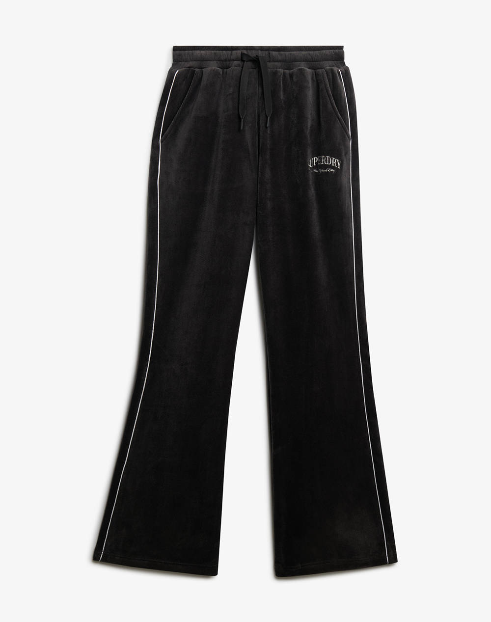 SUPERDRY D2 SDSW COUNTRY CLUB VELOUR STR JOGGER WOMENS OVERALLS
