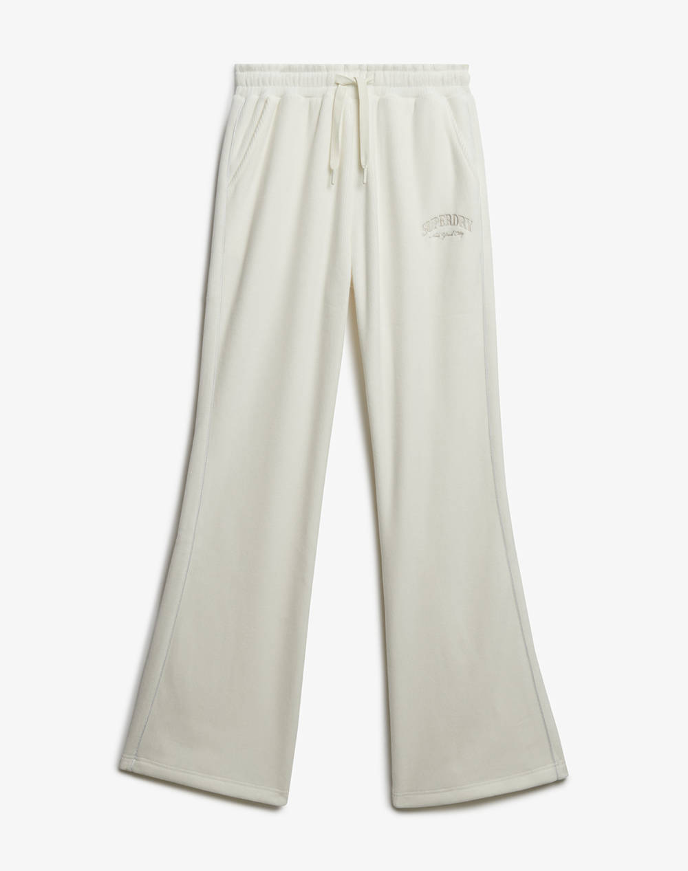 SUPERDRY D2 SDSW COUNTRY CLUB VELOUR STR JOGGER WOMENS OVERALLS