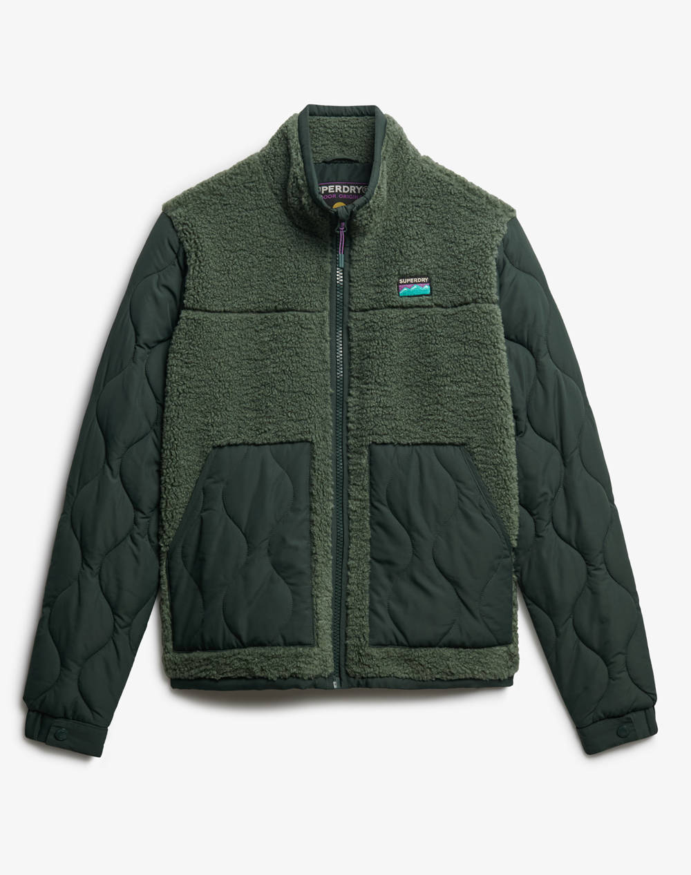 SUPERDRY D1 OVIN FLEECE HYBRID JACKET ДАМСКО ЯКЕ