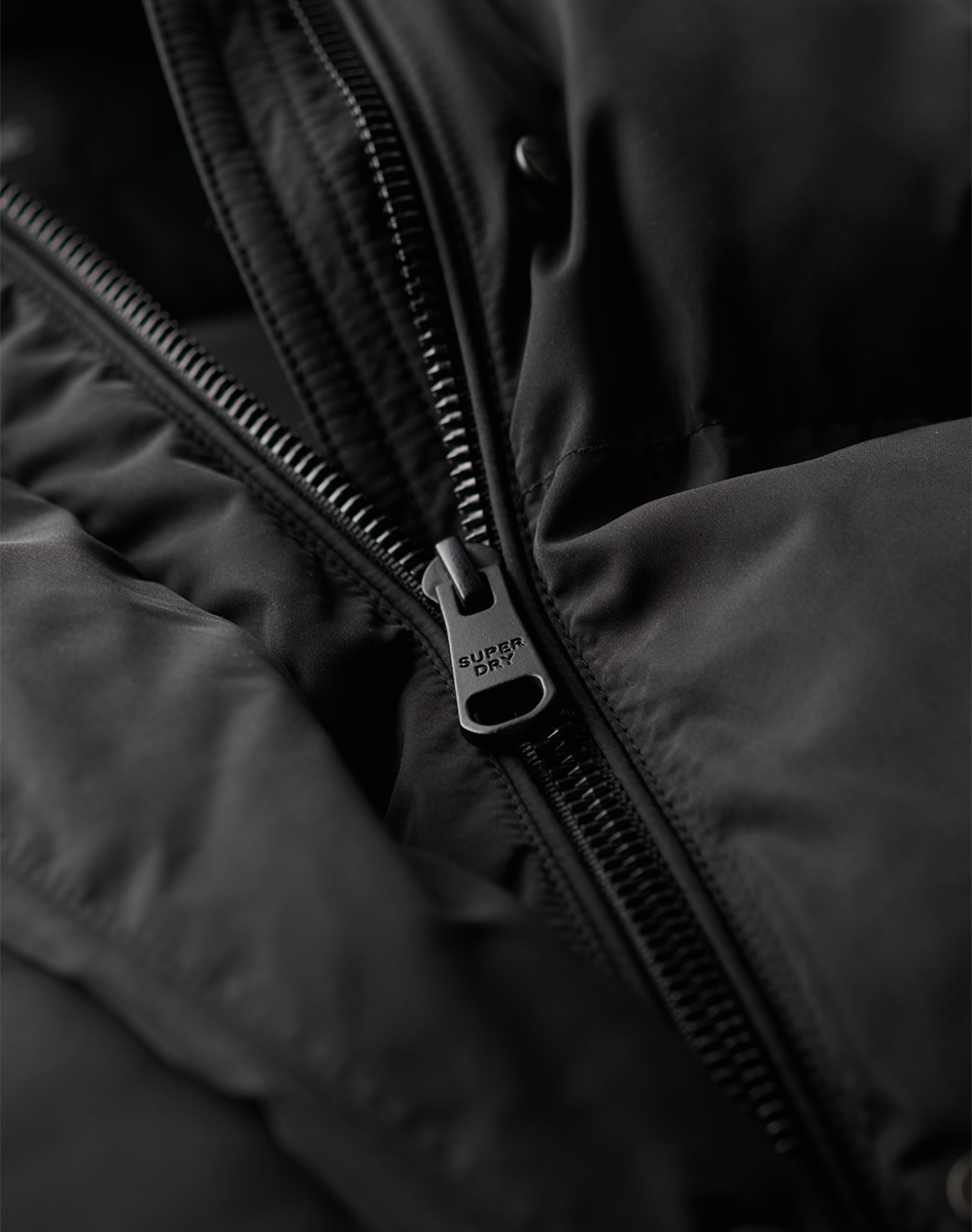 SUPERDRY D3 STUD MAXI LONGLINE PUFFER JACKETДАМСКО ЯКЕ