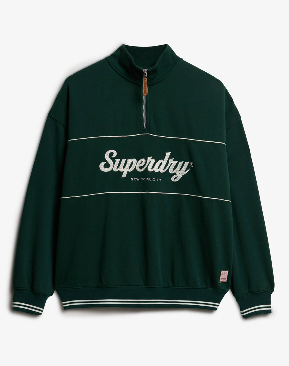 SUPERDRY D2 SDSW COUNTRY CLUB LOOSE 1/4 ZIP ДАМСКИ СУИТШЪРТ