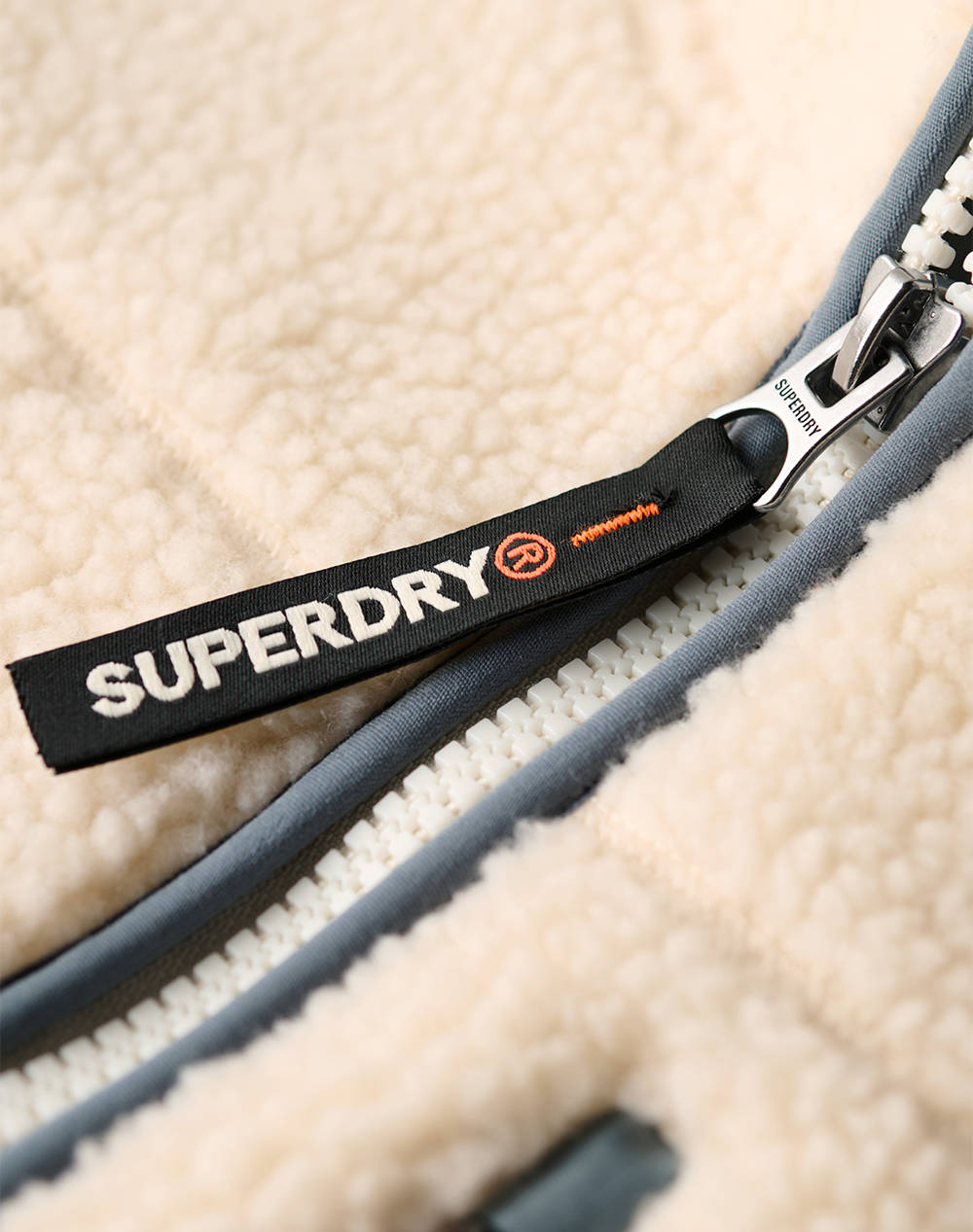 SUPERDRY D1 OVIN OUTDOOR FULL ZIP FLEECE WOMENS SWEATSHIRT