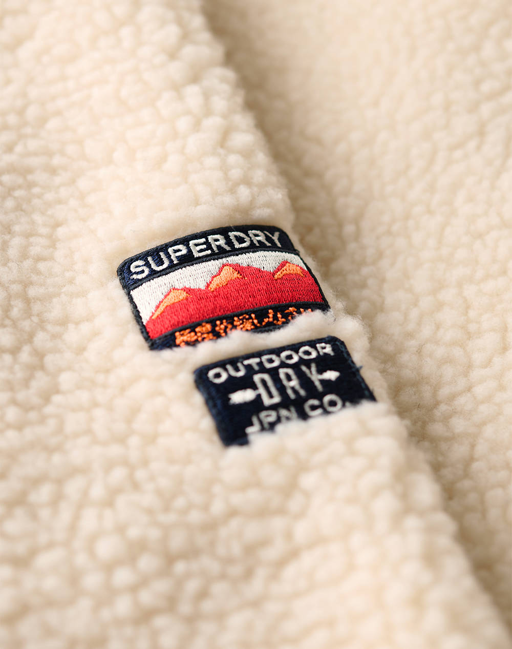 SUPERDRY D1 OVIN OUTDOOR FULL ZIP FLEECE WOMENS SWEATSHIRT