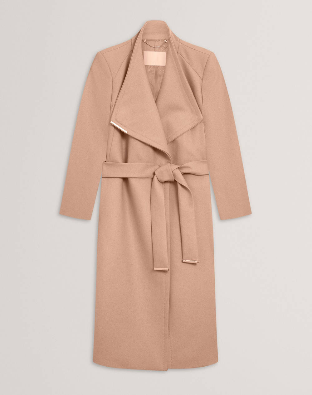 TED BAKER ROSE Mid Length Belted Wool Wrap Coat