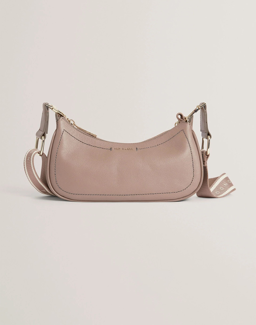 TED BAKER LAARNA Webbing Small Leather Shoulder Bag