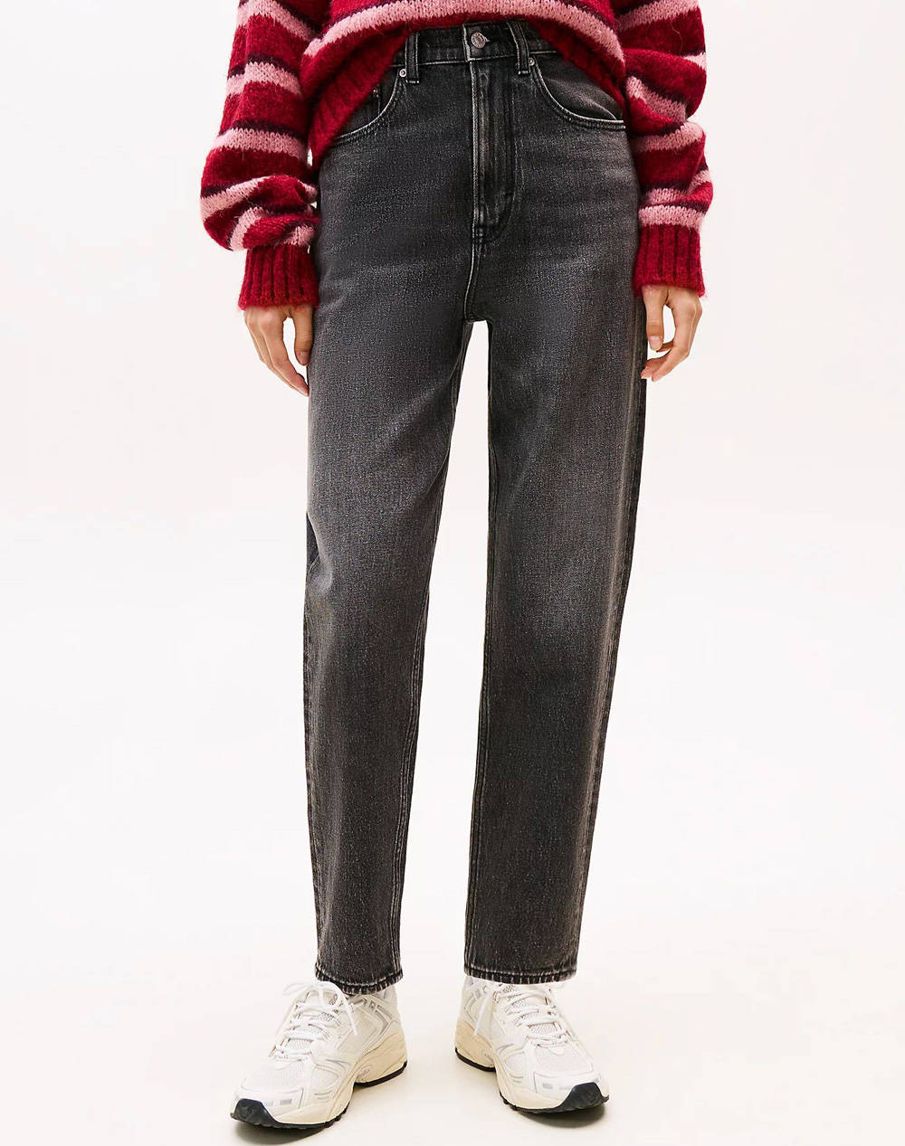 TOMMY JEANS MOM JEAN UH TPR BI0187