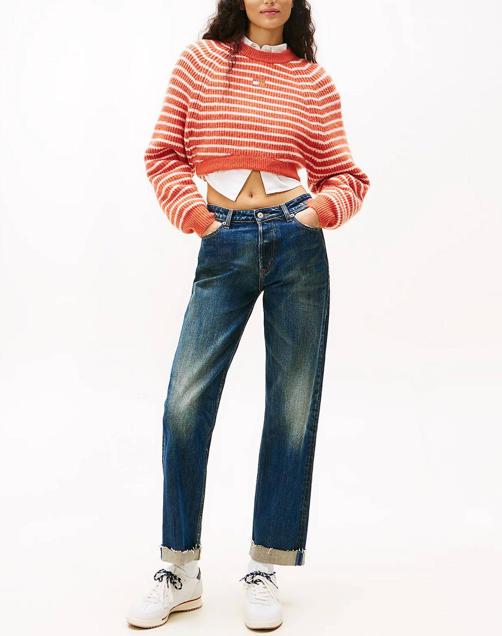 TOMMY JEANS KIRA MR SLIM STR CBF DI2153