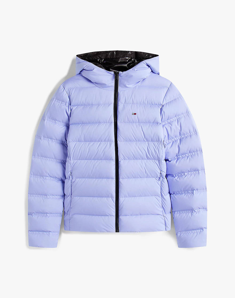 TOMMY JEANS TJW SLIM HOOD PRNT DOWN JCKT EXT