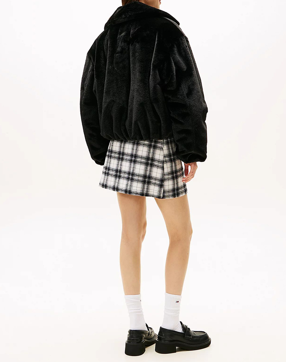 TOMMY JEANS TJW FAUX FUR BOMBER