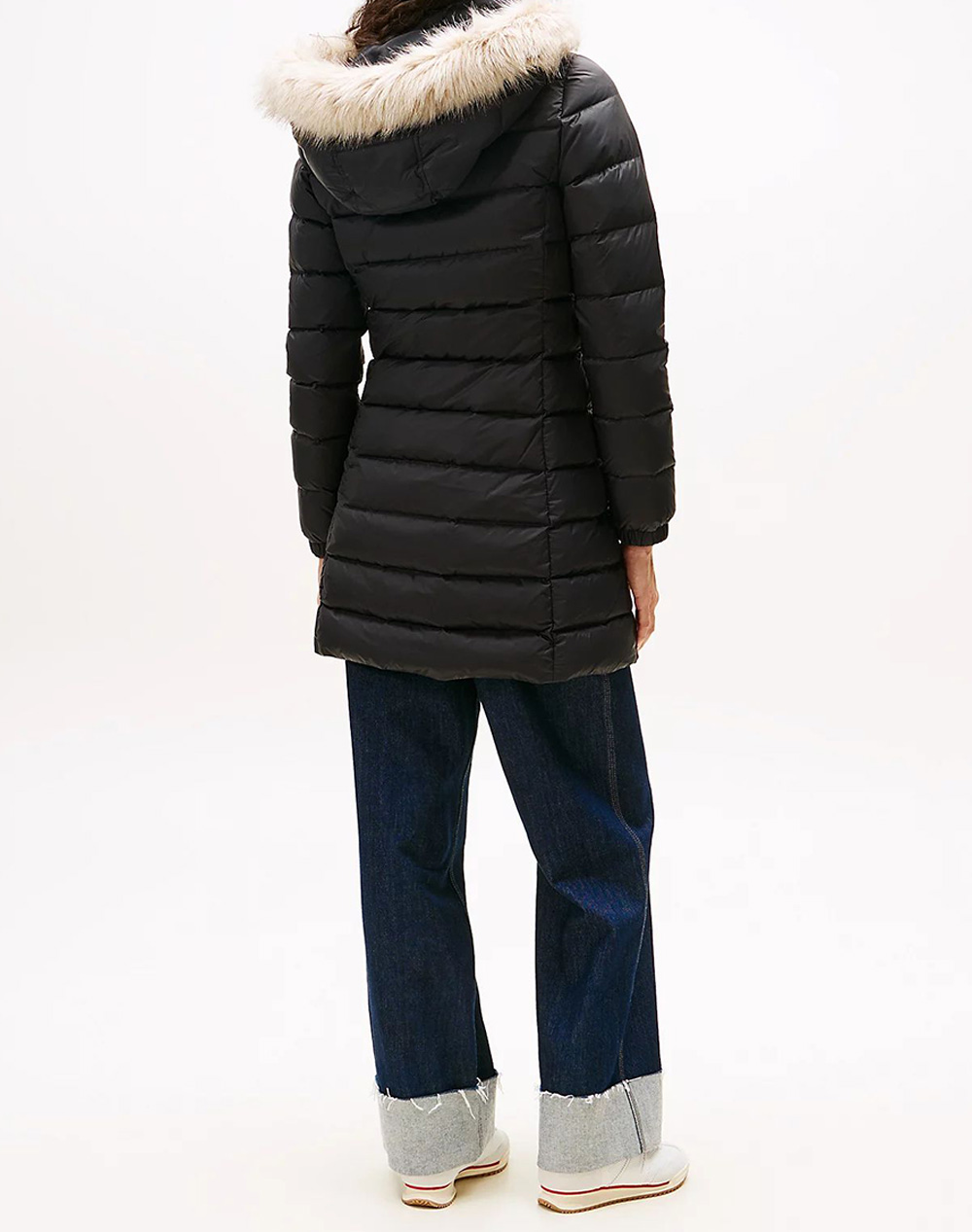 TOMMY JEANS TJW ESSENTIAL HOODED DOWN COAT