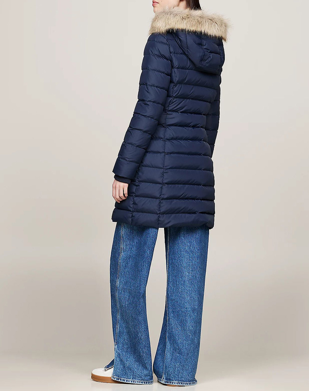 TOMMY JEANS TJW ESSENTIAL HOODED DOWN COAT