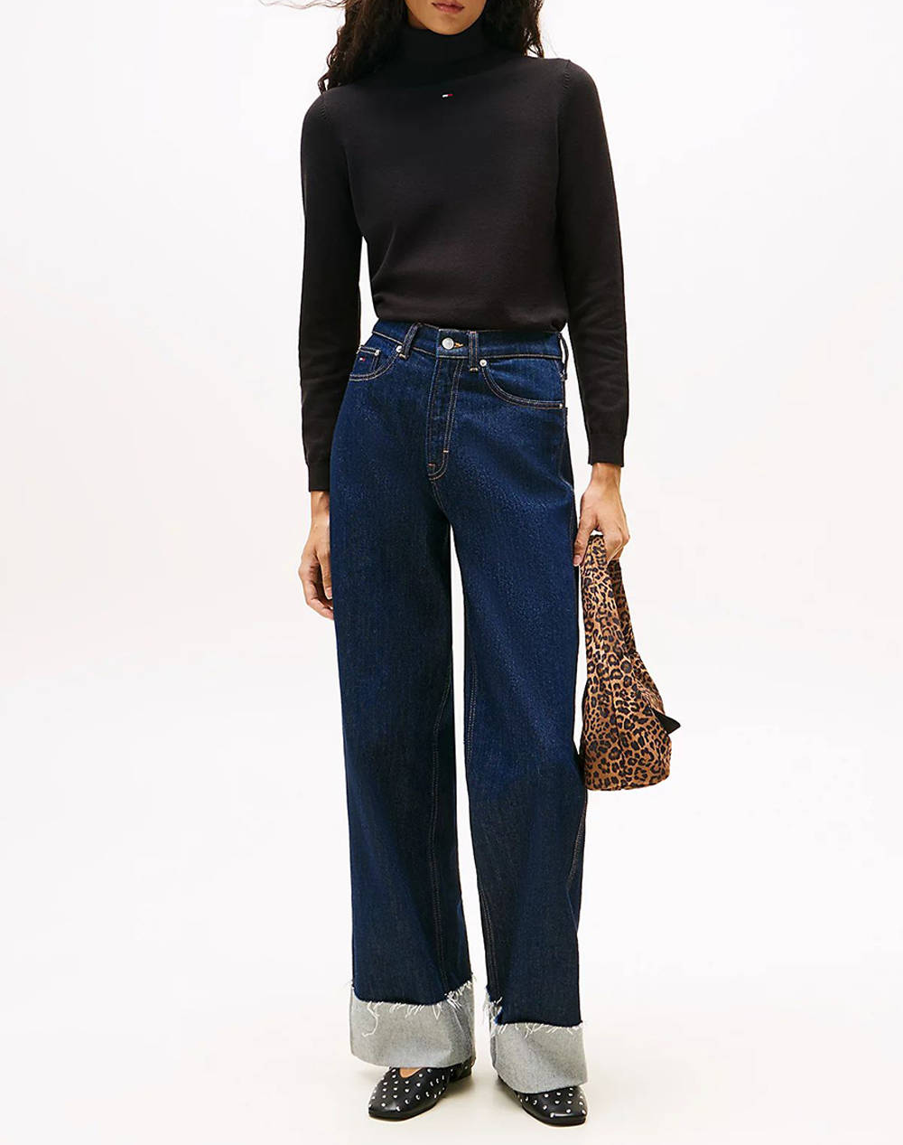 TOMMY JEANS TJW ESSENTIAL TRTLNK SWEATER