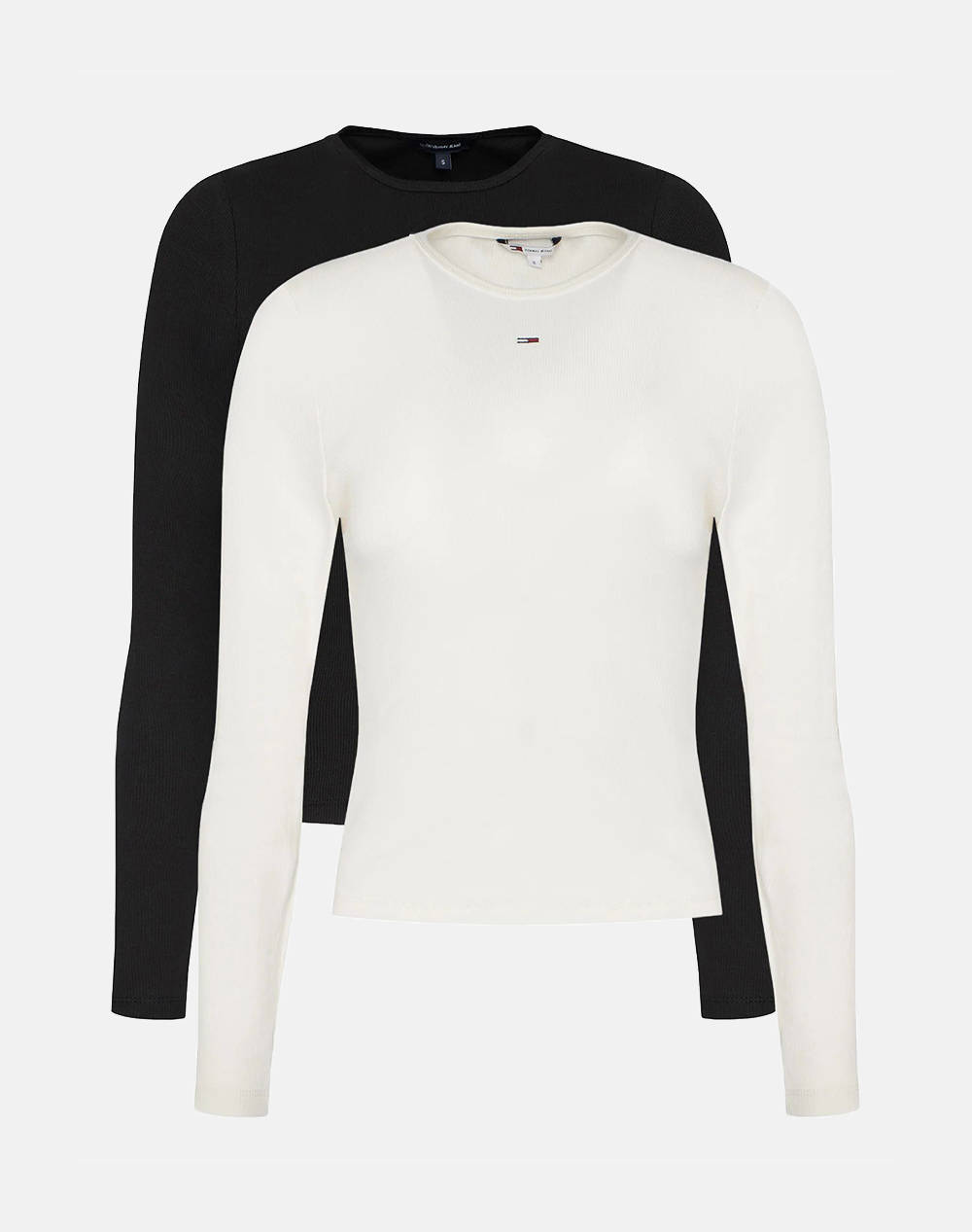 TOMMY JEANS TJW 2PACK SLIM ESSENTIAL RIB LS