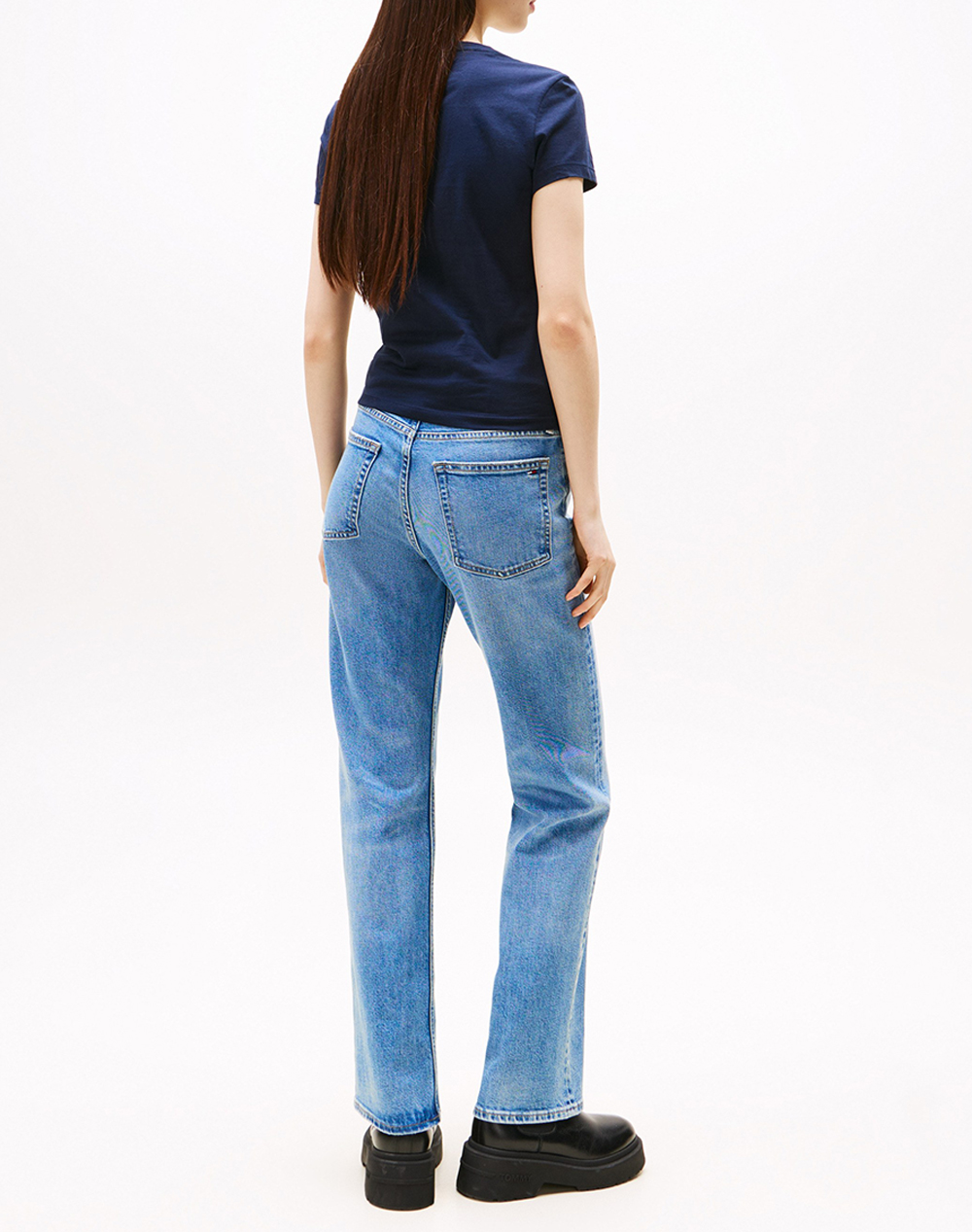 TOMMY JEANS TJW SLIM ESS LOGO 1 TEE EXT