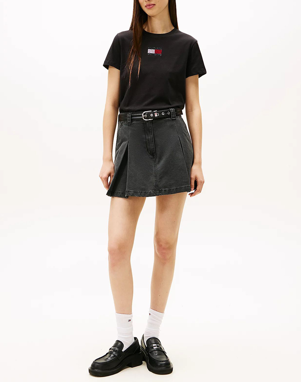 TOMMY JEANS TJW REG PARTY FLAG TEE EXT