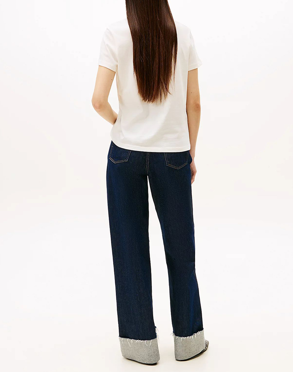 TOMMY JEANS TJW REG PARTY FLAG TEE EXT