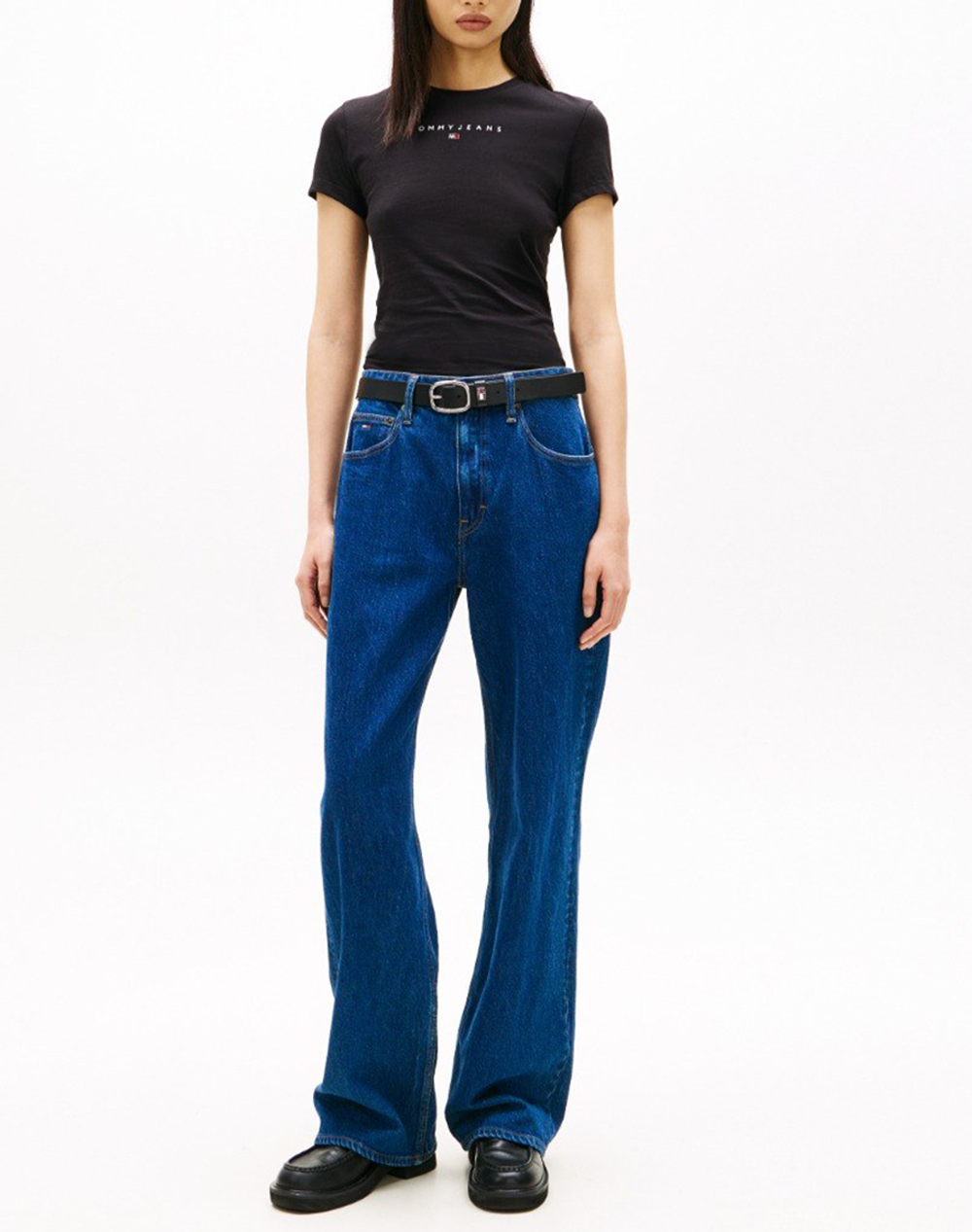 TOMMY JEANS TJW SLIM BLING LINEAR TEE EXT