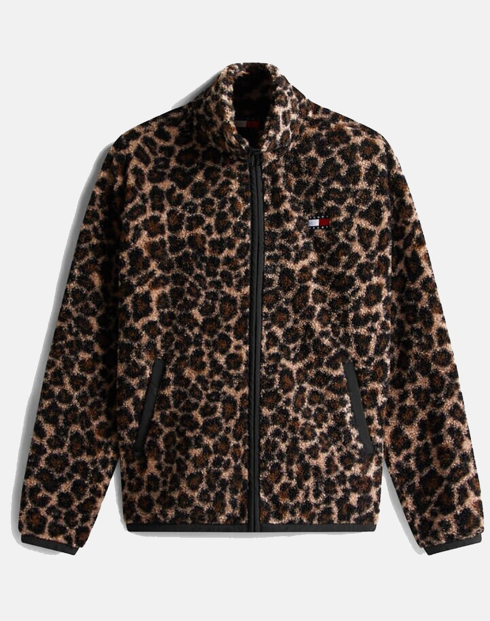 TOMMY JEANS TJW ZIP THROUGH BADGE TEDDY