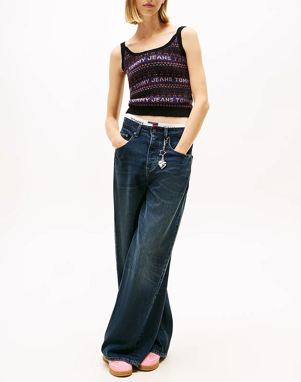 TOMMY JEANS TJW FAIRISLE CAMI