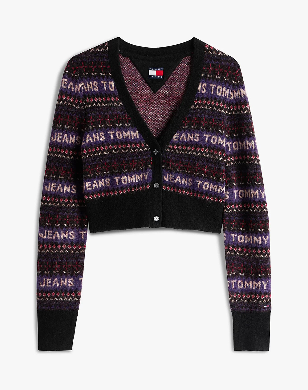 TOMMY JEANS TJW FAIRISLE CARDIGAN