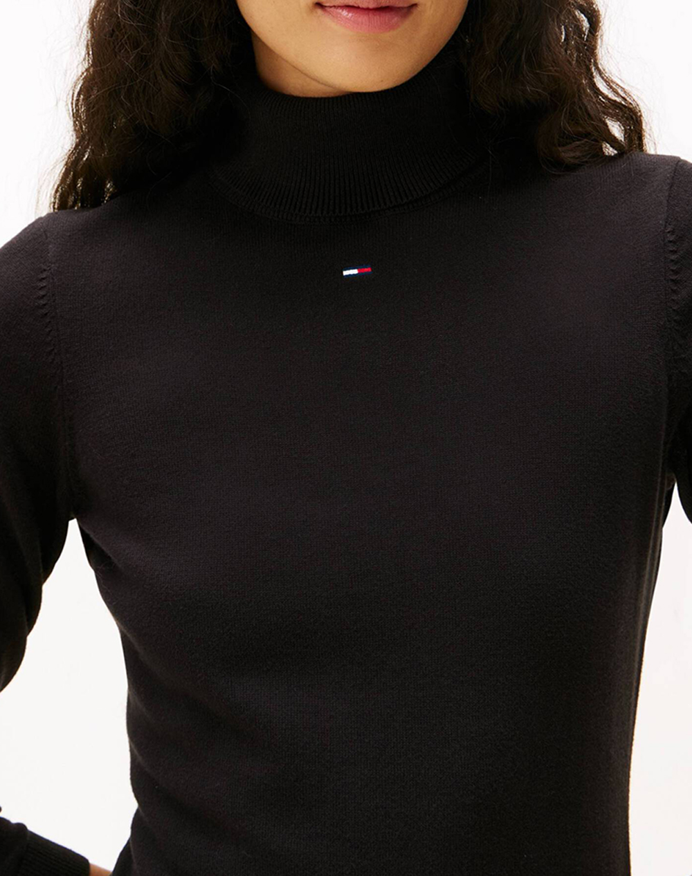 TOMMY JEANS TJW ESS TURTLENECK SWEATER DRESS