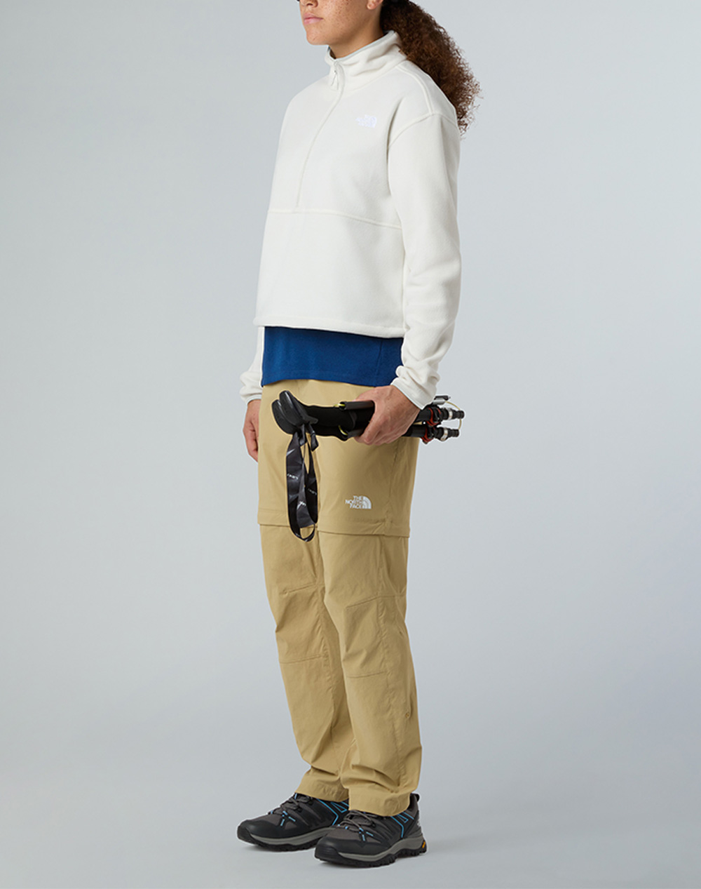 THE NORTH FACE W GLCE FLC 1/2 ZIP JKT