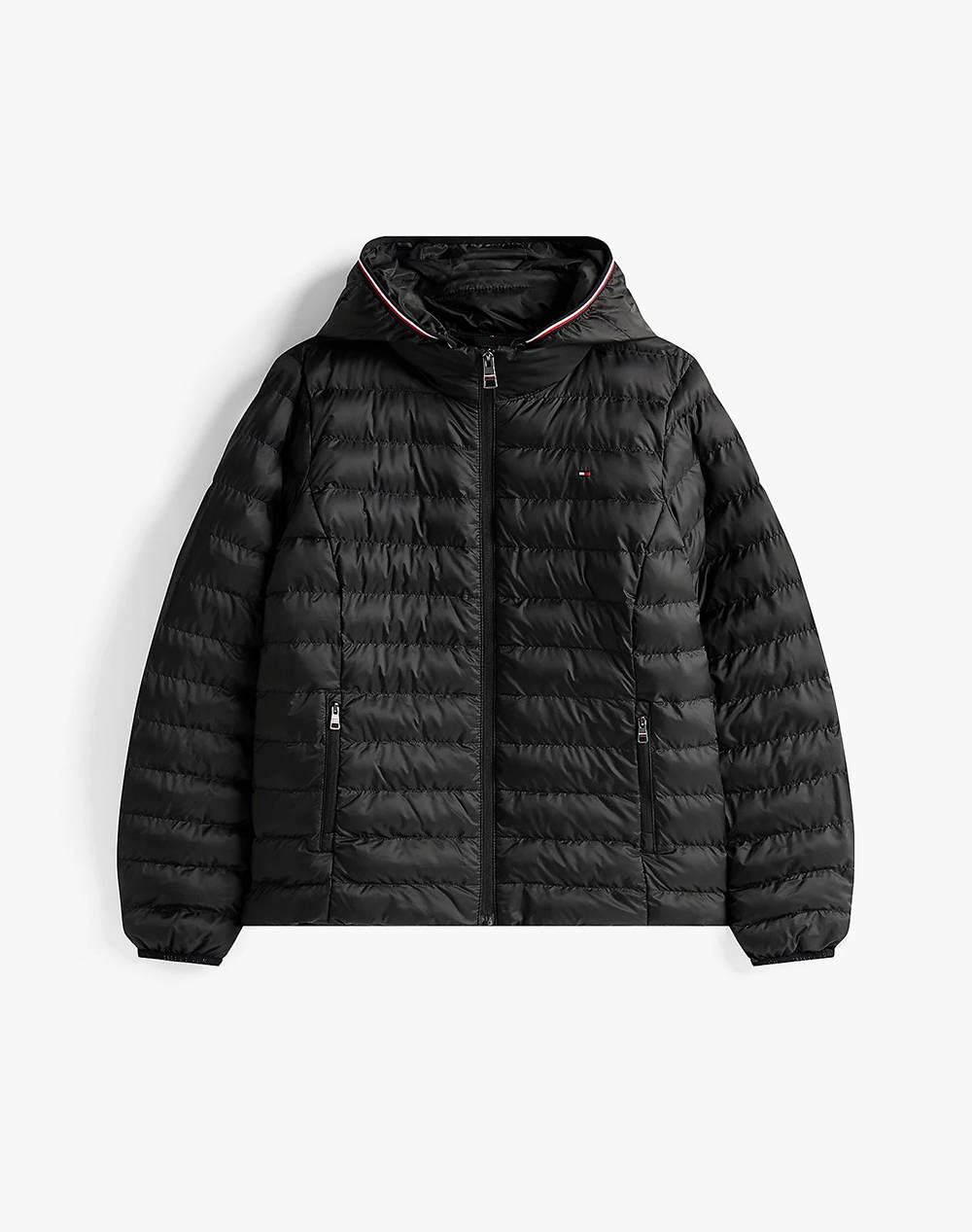 TOMMY HILFIGER LW PADDED GLOBAL STRIPE JACKET
